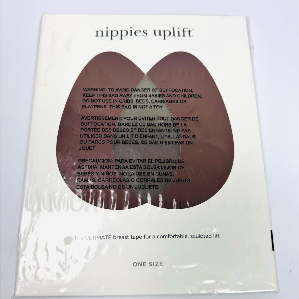 Nippies  Uplift Breast Tape 3 Pairs 6 Teardrops
